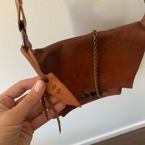 Genuine Leather Forest Hipster Purse